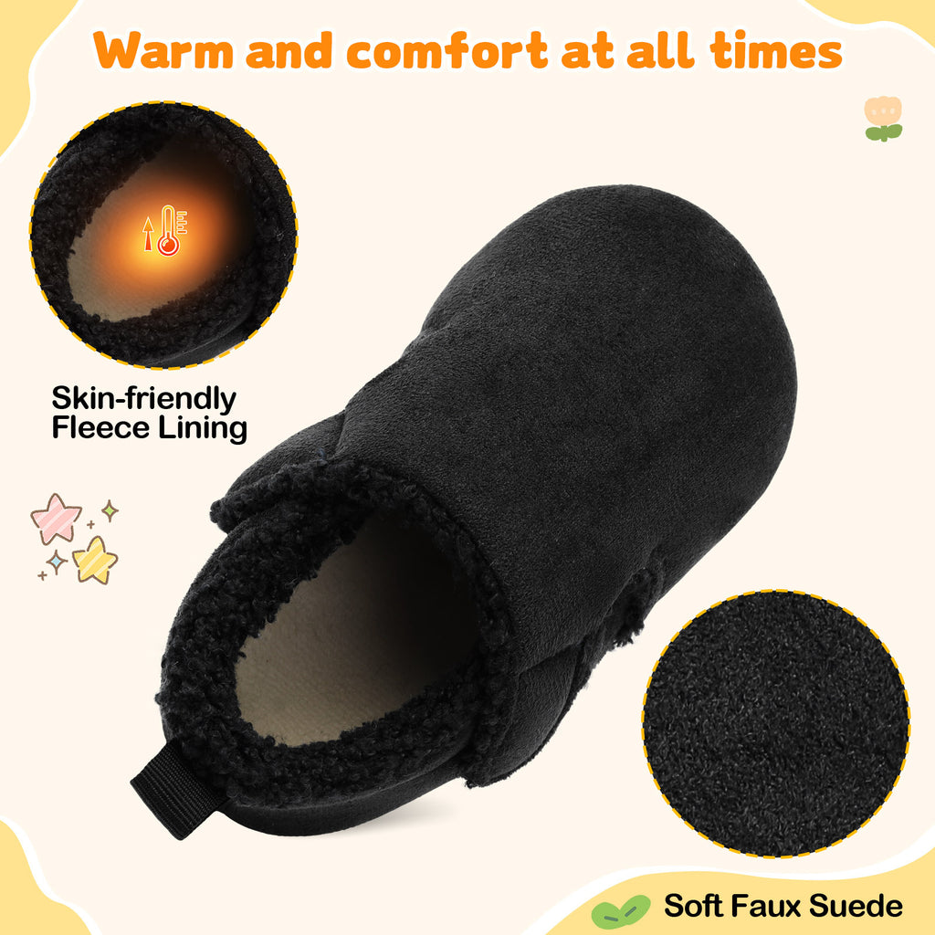 Kid Black Slipper B