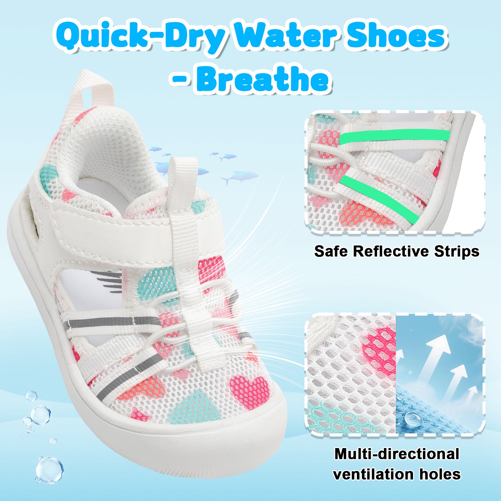 Baby Heart Water shoe D