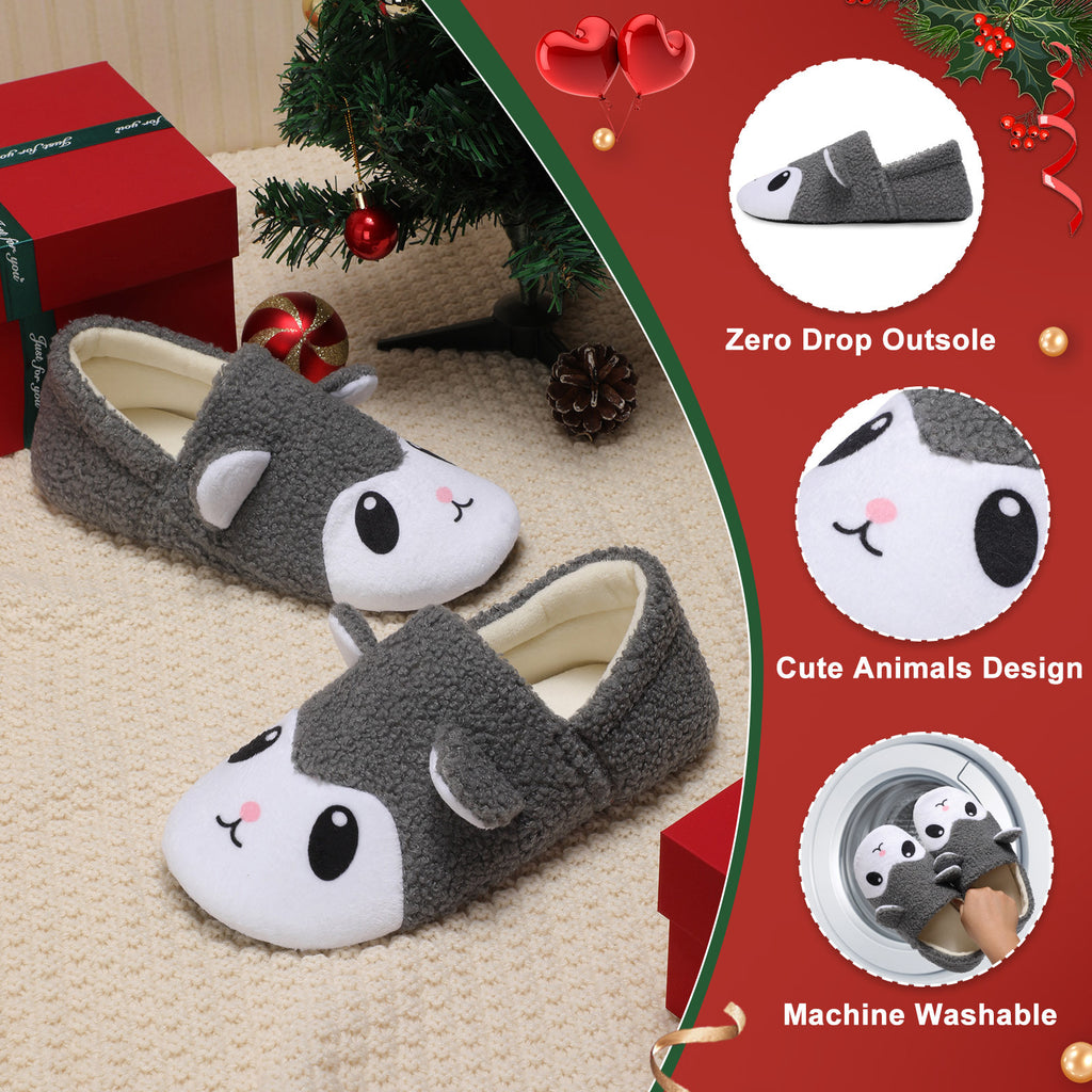 Women Pandagrey House Shoes B
