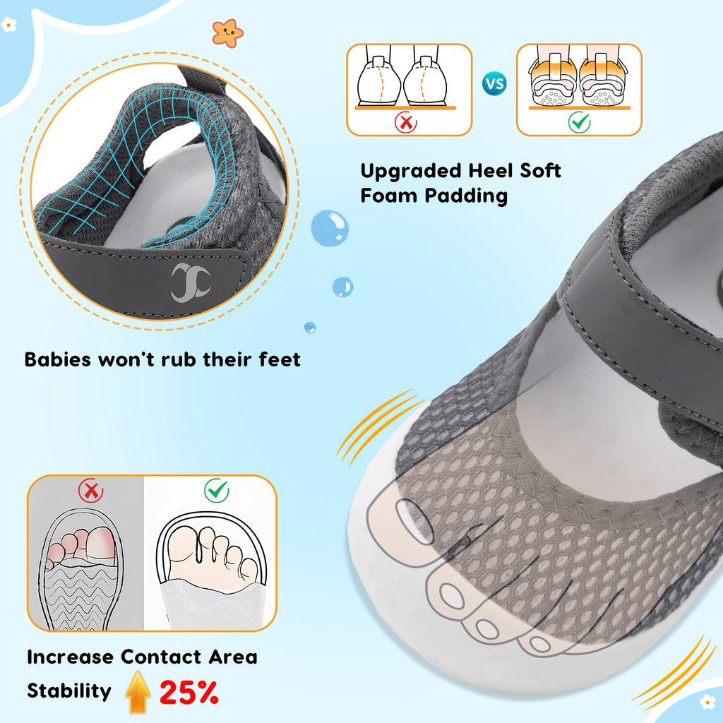 Baby Grey Water shoe A