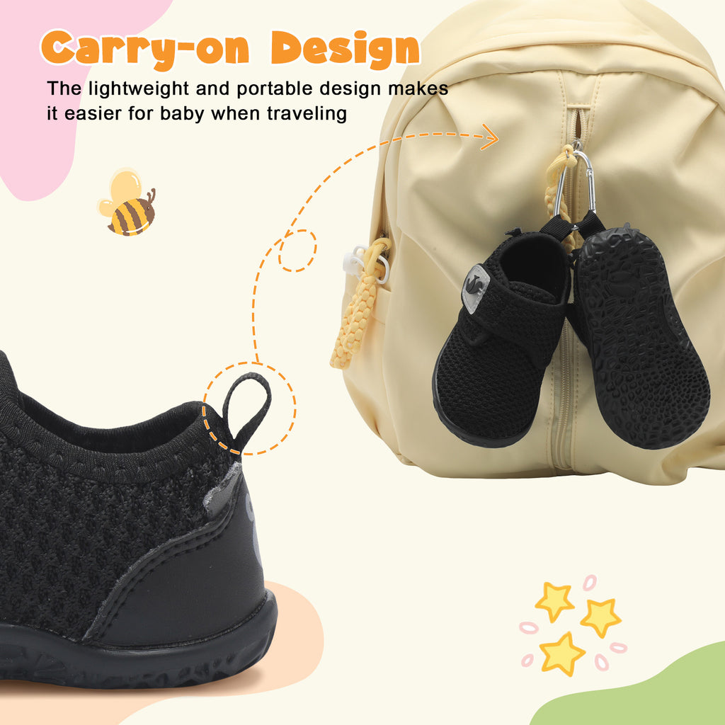 Baby Black Walk shoe E