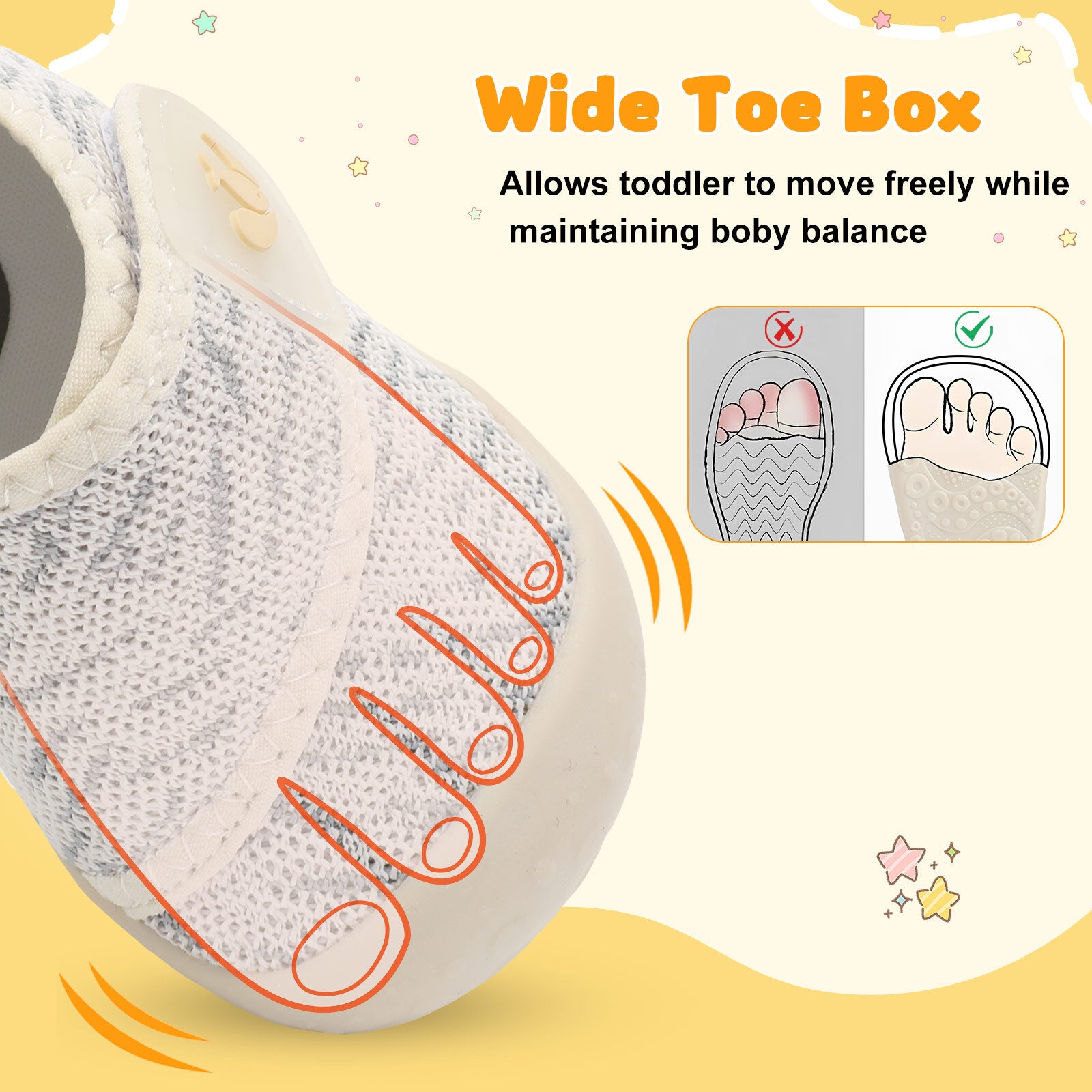 Baby BeigeGrey Walk shoe 24Q2DA1707