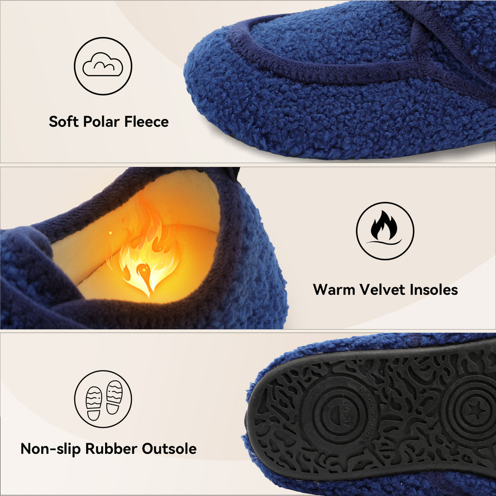 Adult Blue Slippers A