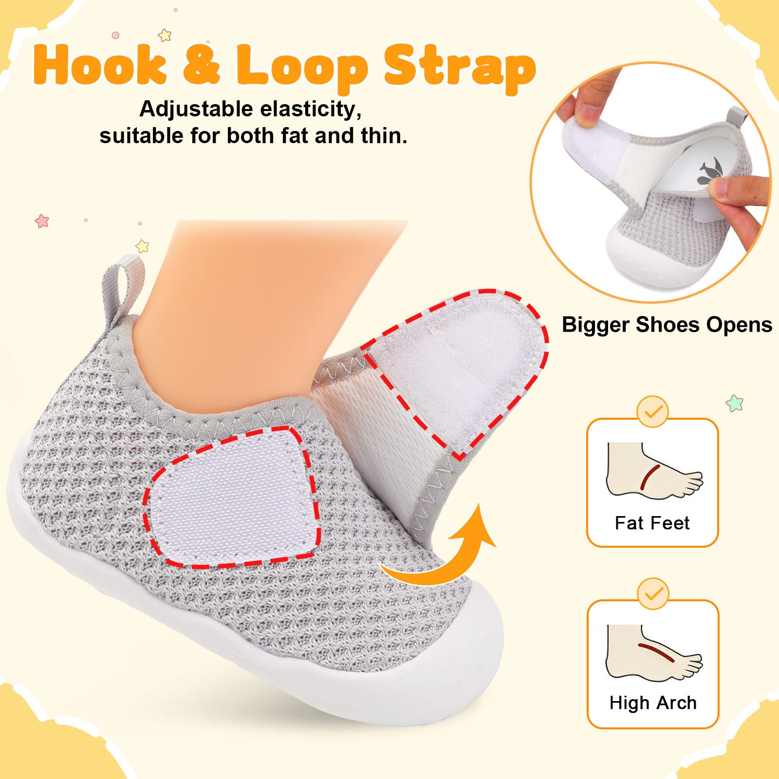 Baby Grey Walk shoe 24Q2DA1707