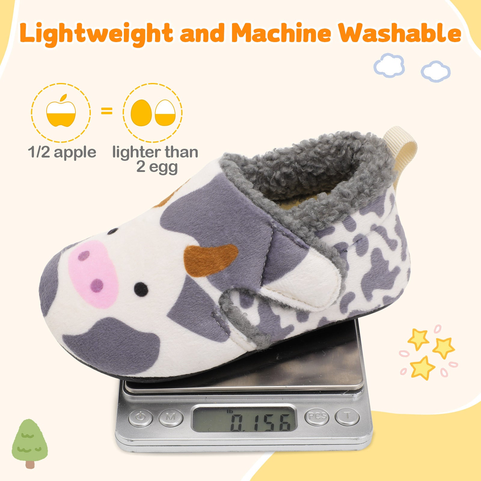 Kid Cow Slipper B