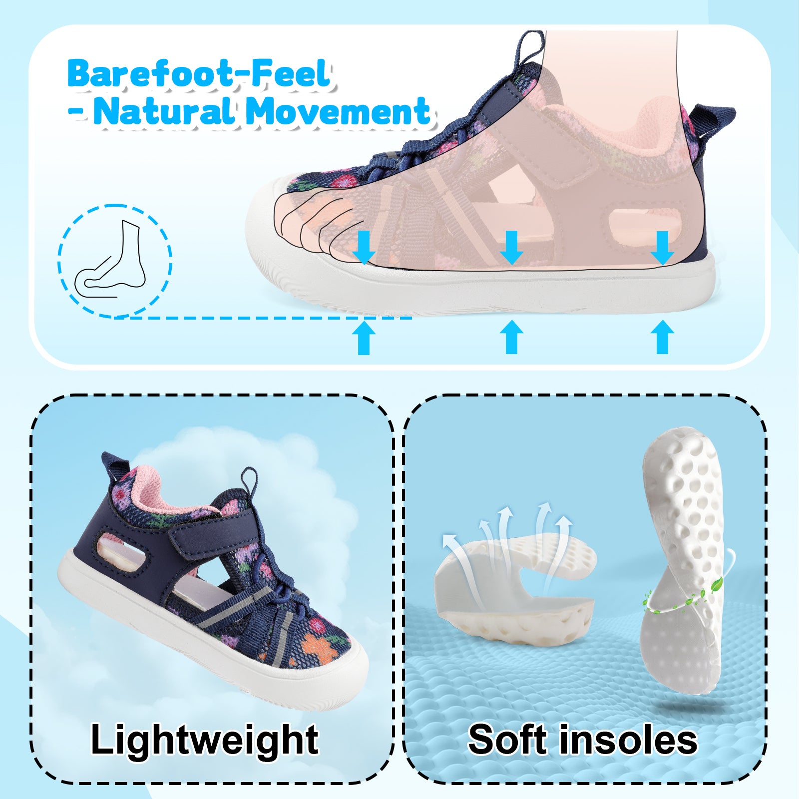 Baby Flower Water shoe D