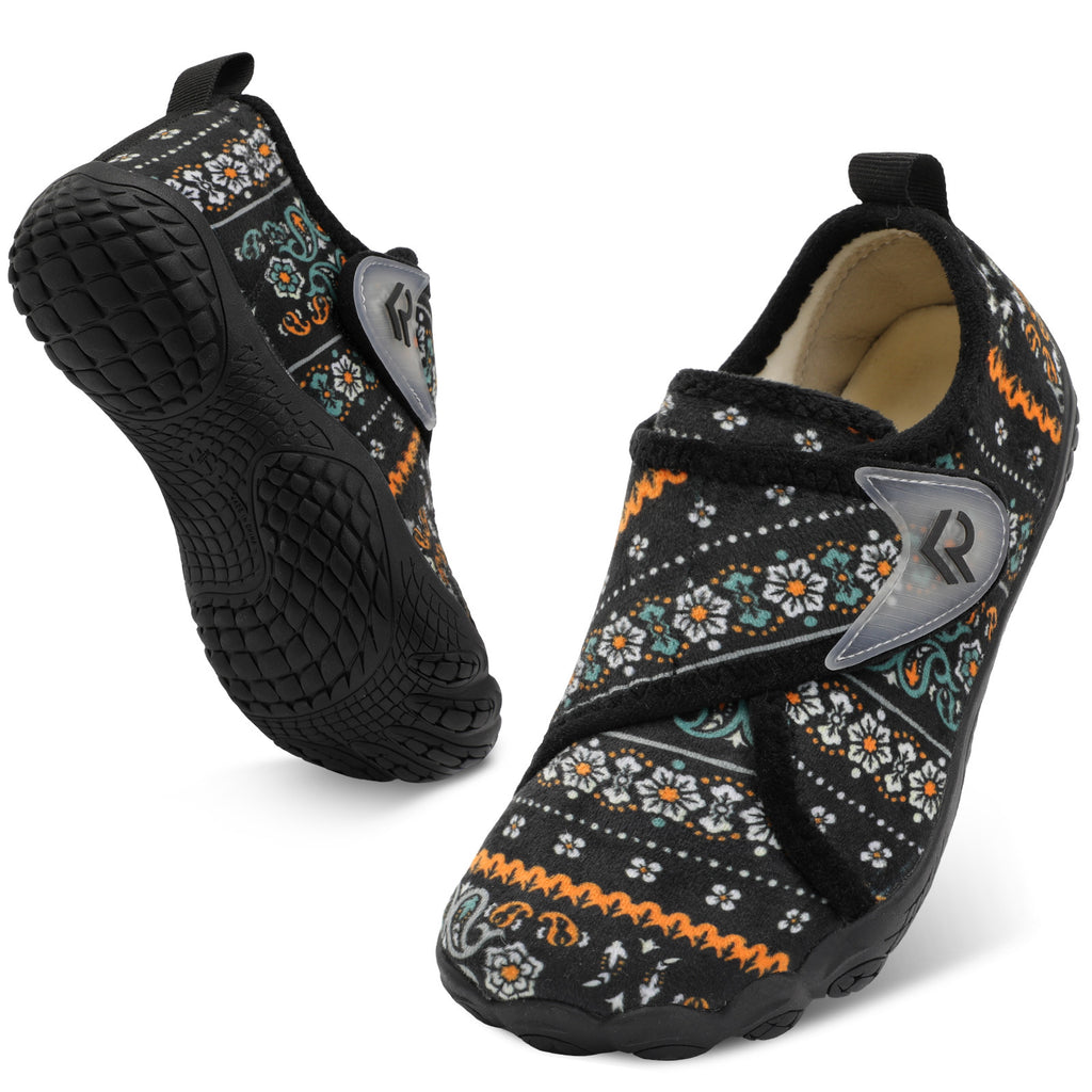 Women Black Bohemia House Shoes A