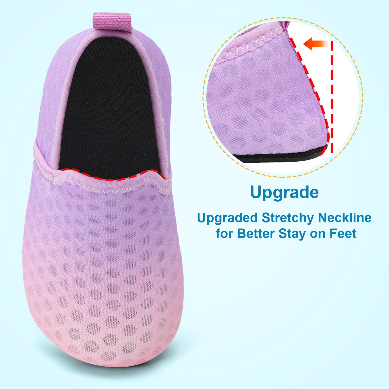 Kid PinkPurple Water shoe B