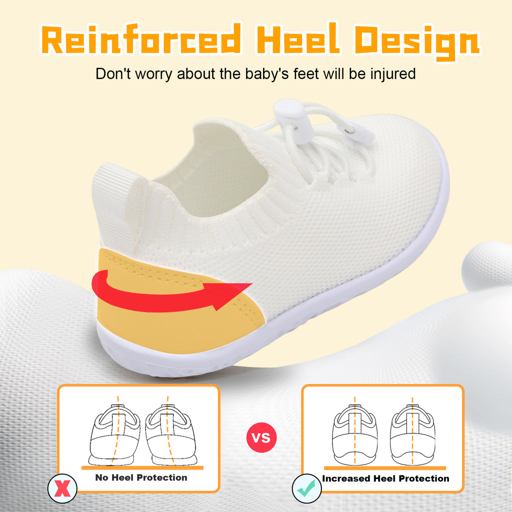 Toddler White Running Shoes