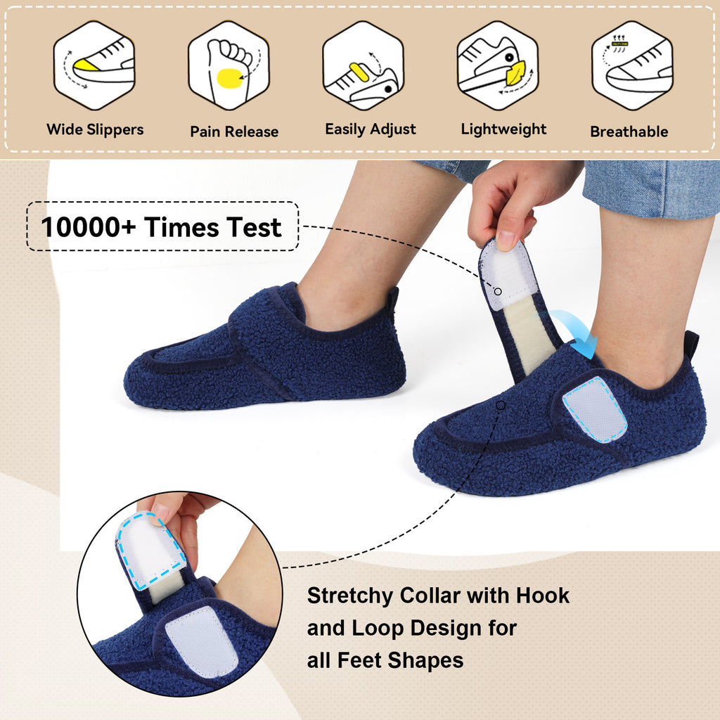 Adult Blue Slippers A