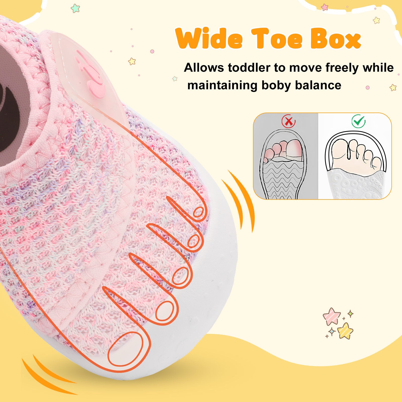 Baby PinkPurple Walk shoe 24Q2DA1707