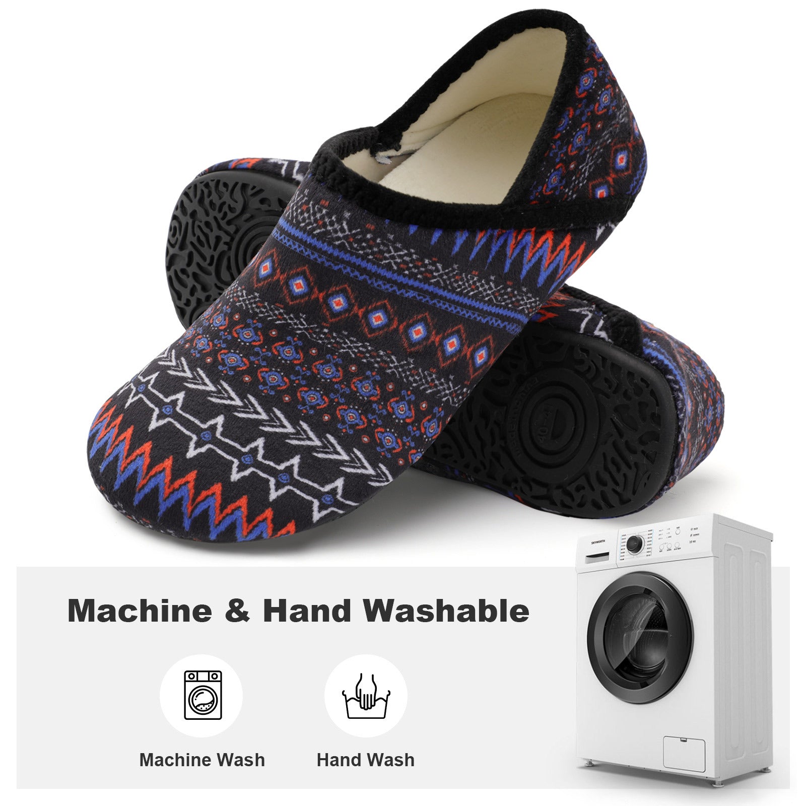Adult BlackBohemia House Shoes B