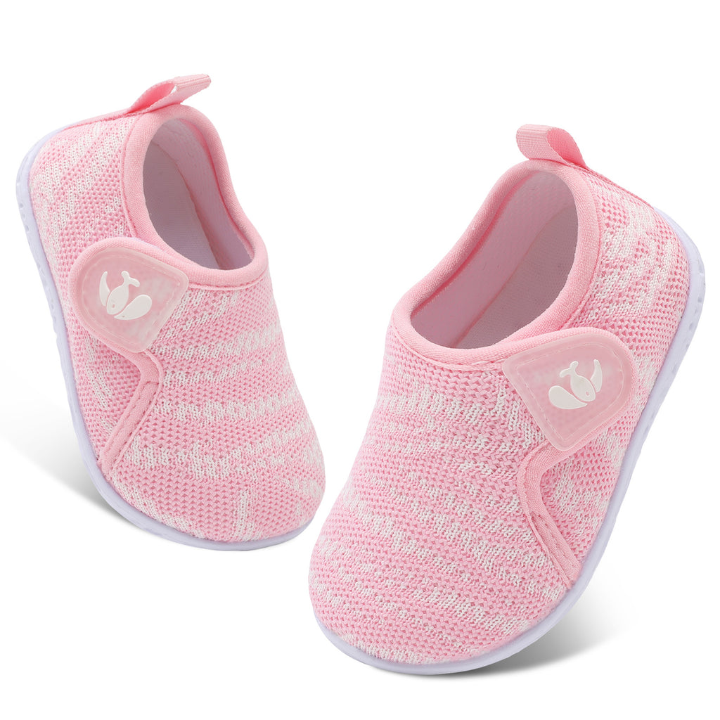Baby Pink Pattern Walk shoe C