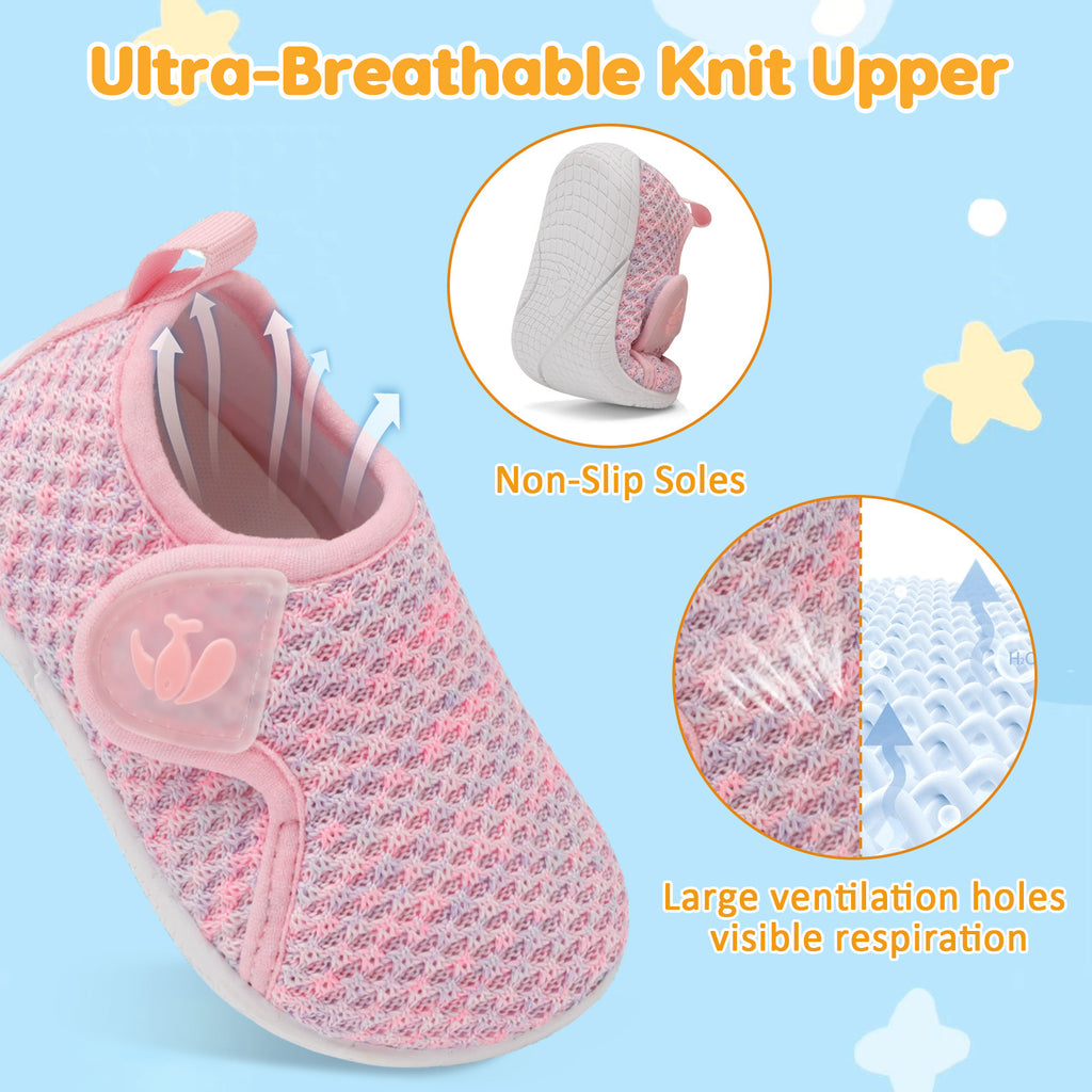 Baby Pink Purple Walk shoe F