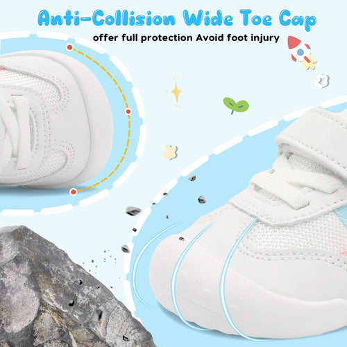 Baby MultiWhite Running Shoes