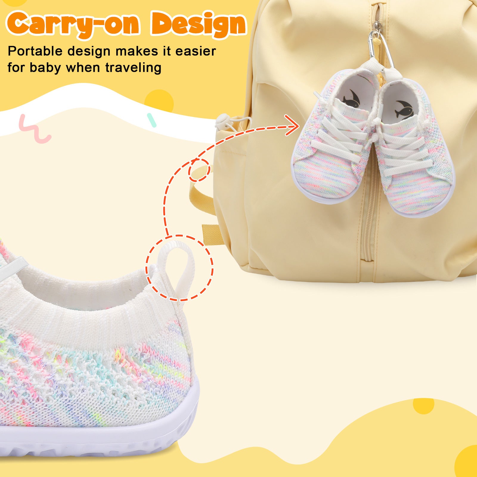 Baby WColorful Running Shoes