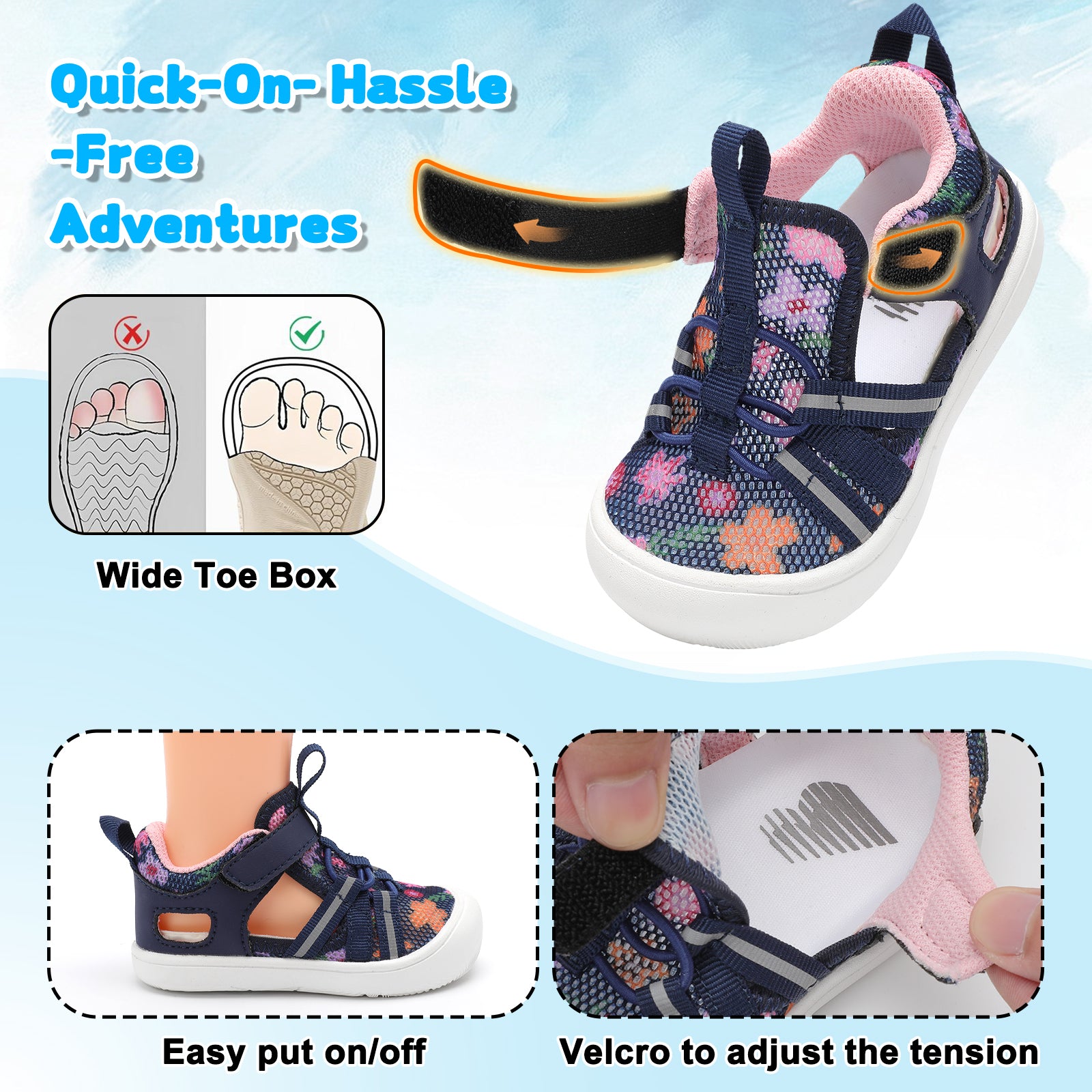 Baby Flower Water shoe D
