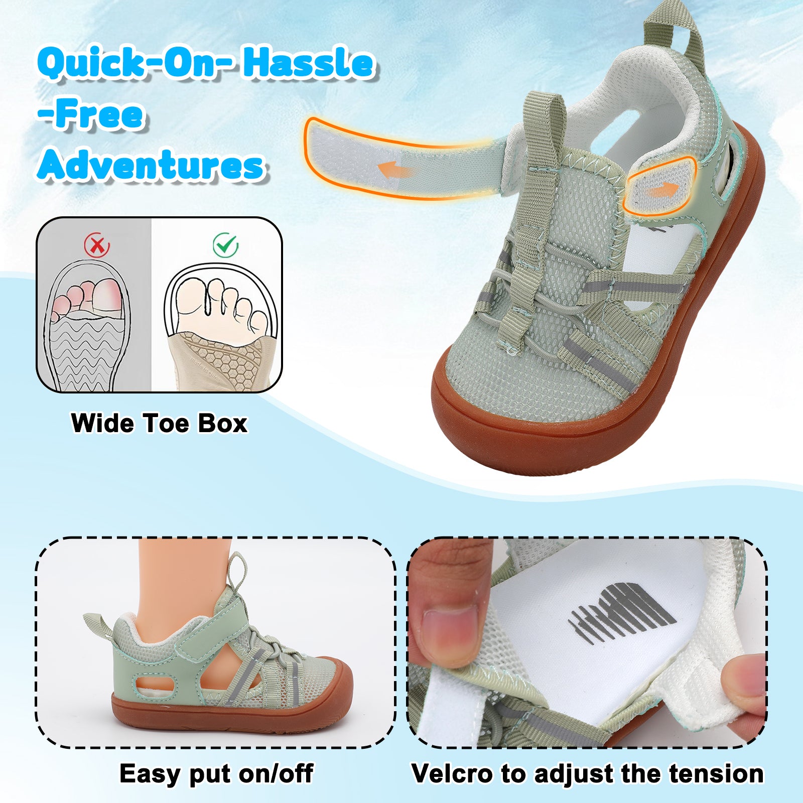 Baby Cyan Water shoe D
