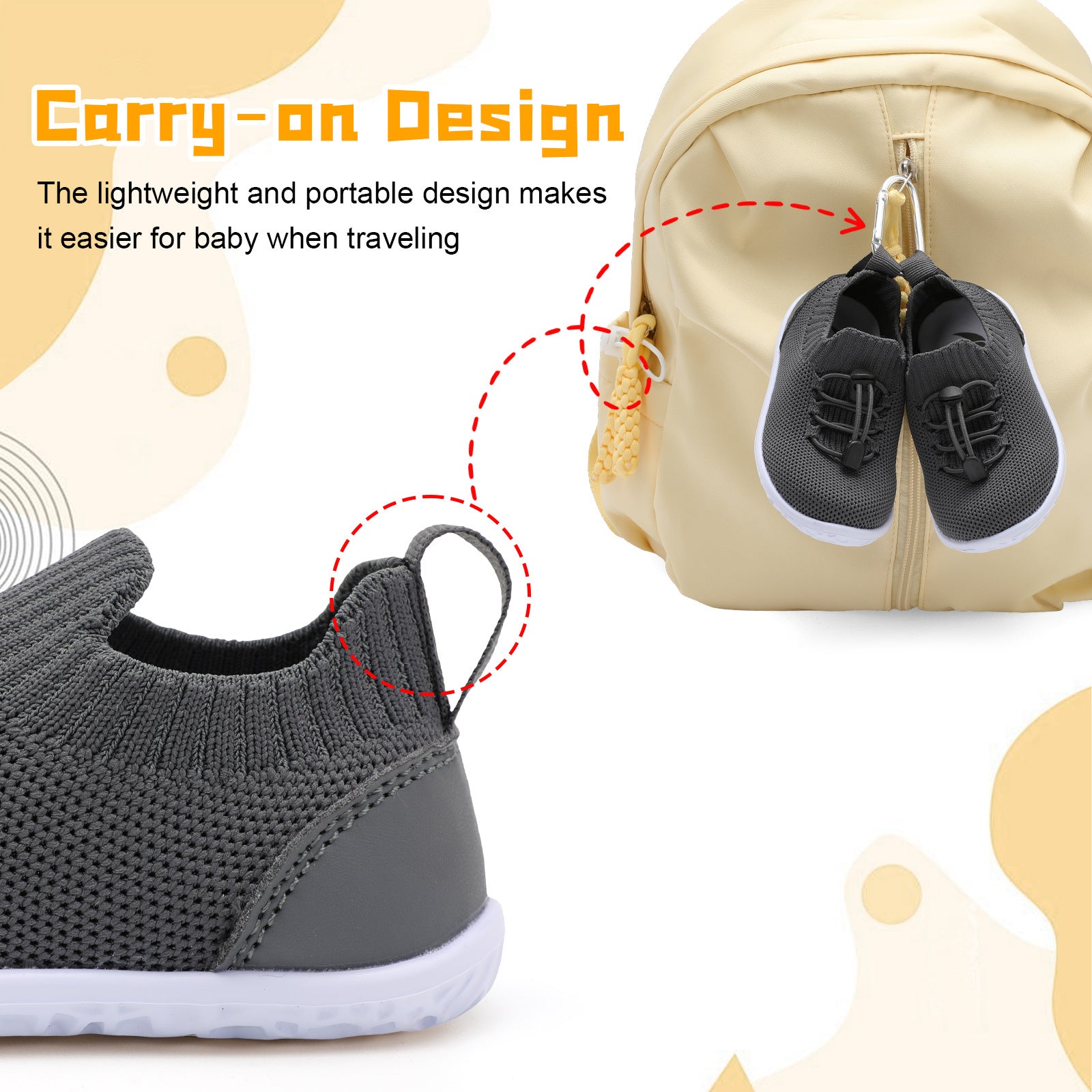 Toddler Dark Grey Running Shoes