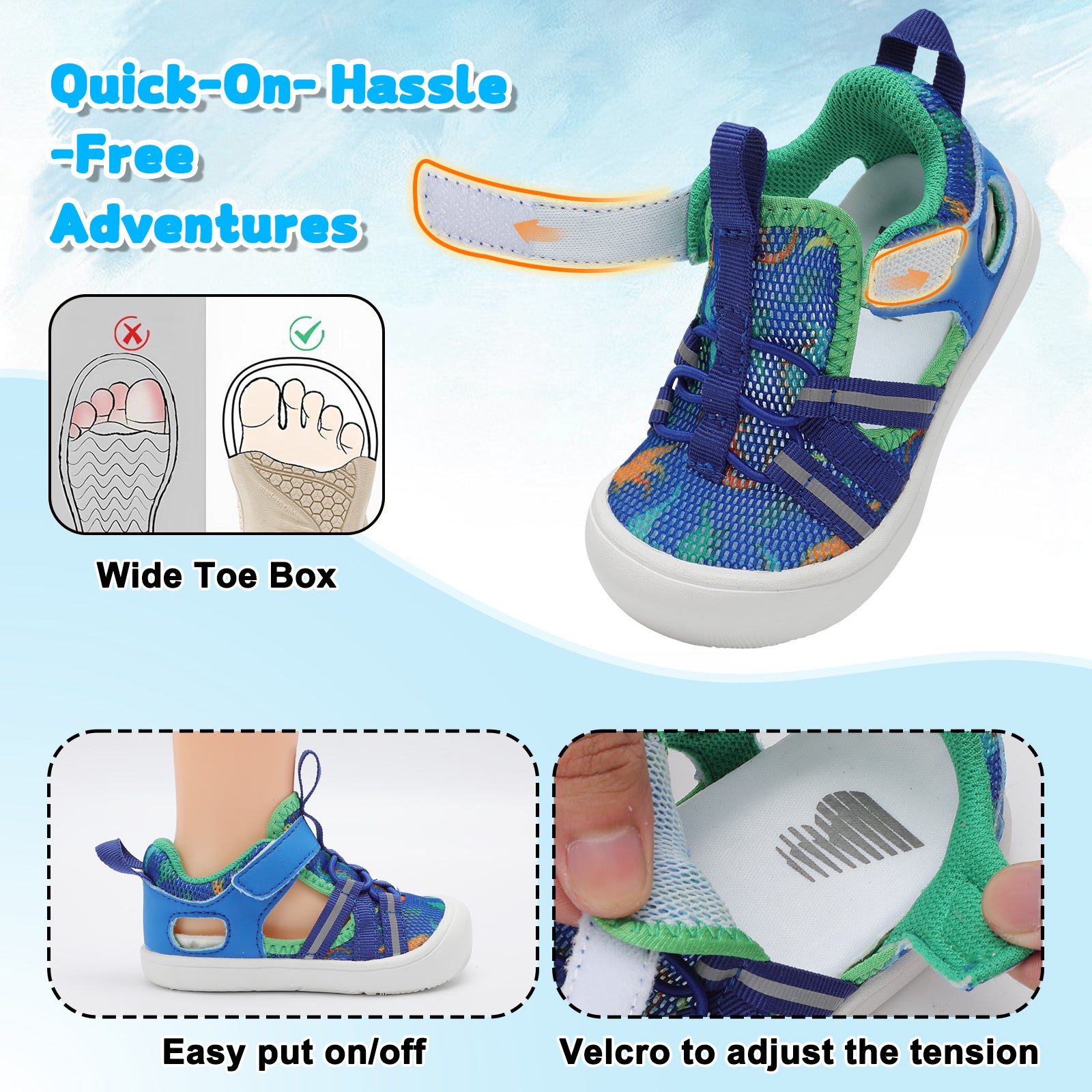 Baby Dinosaur Water shoe D