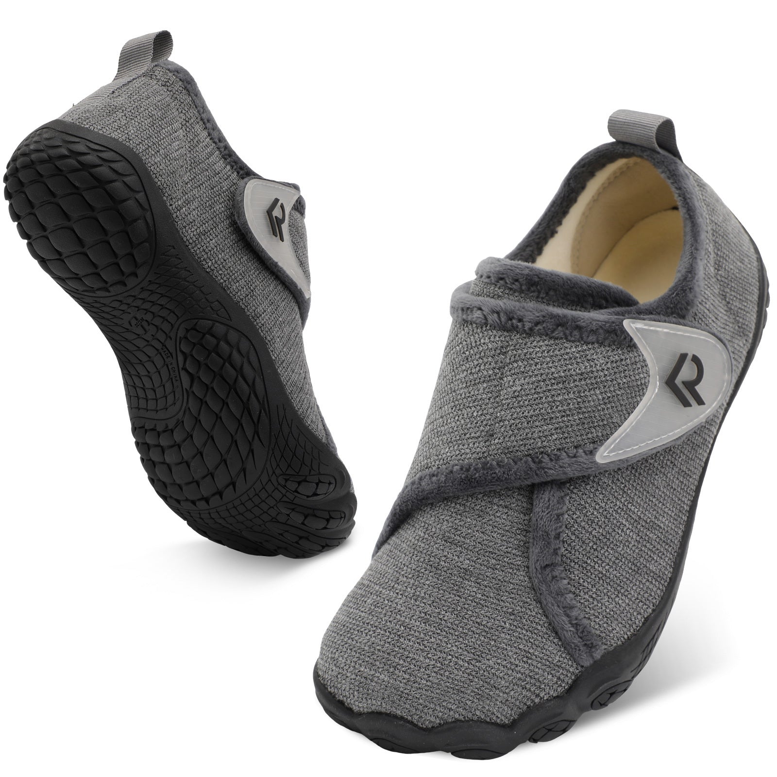 Women Dark Gray House Shoes A