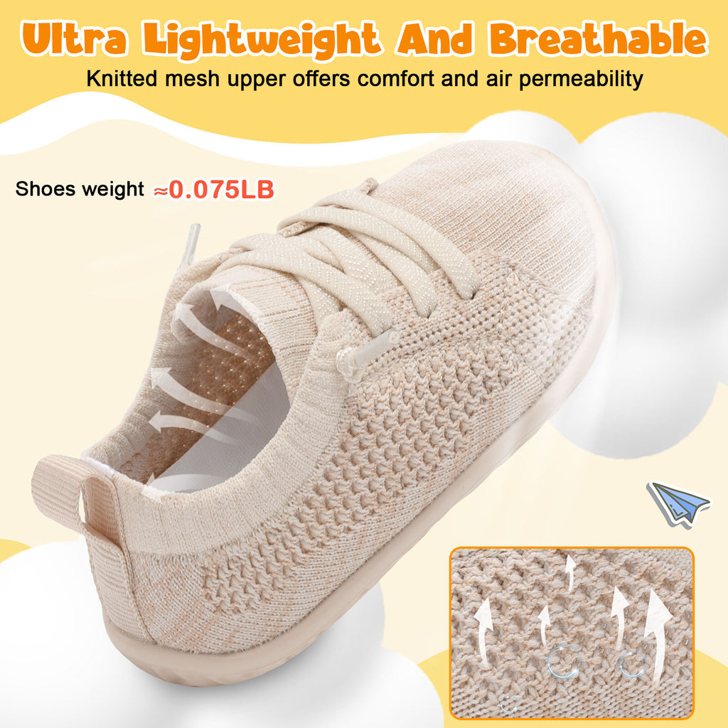 Baby Beige Running Shoes