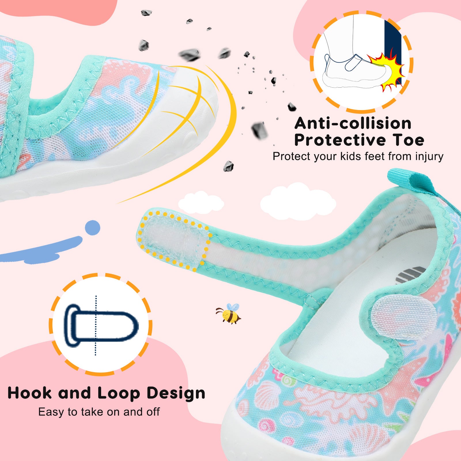 Kid Cowry Water shoe A