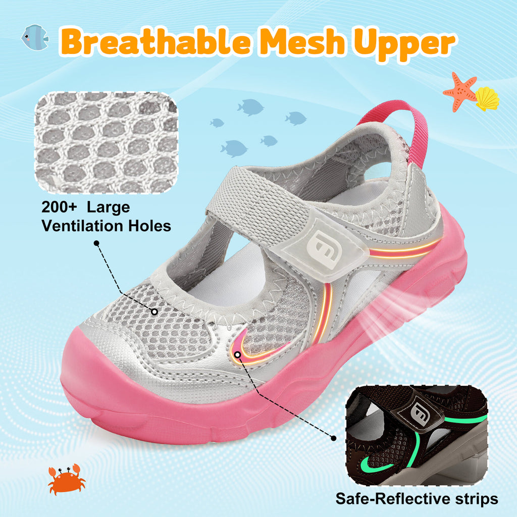 Kid Silvery Water shoe D