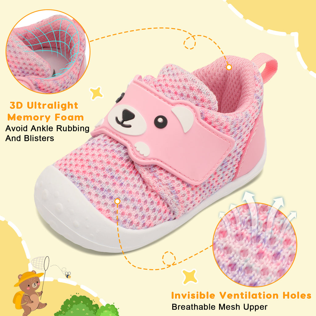 Baby PinkPurple Running Shoes