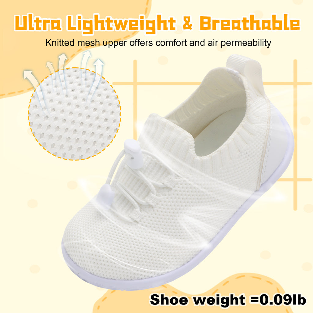 Toddler White Running Shoes