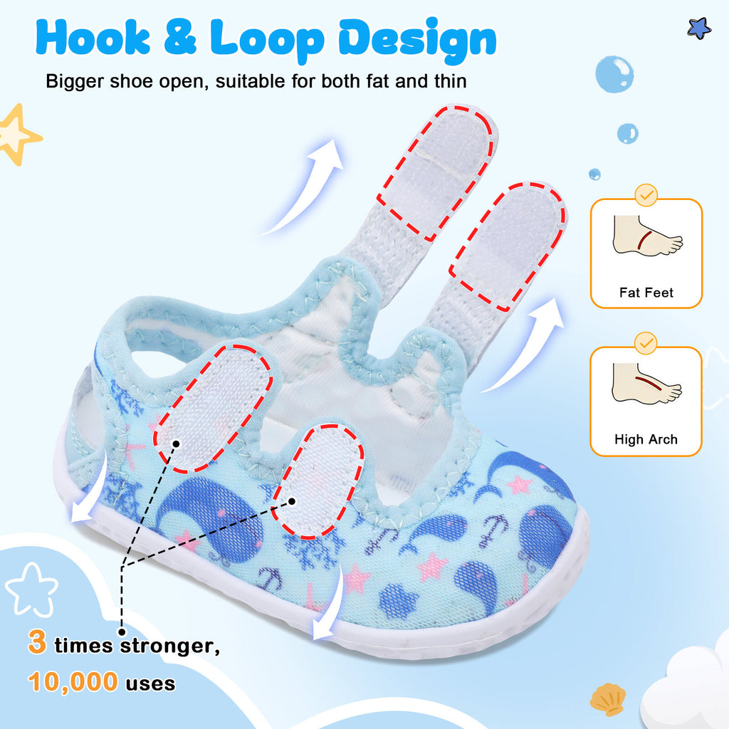 Baby Blue Dolphin Water shoe B