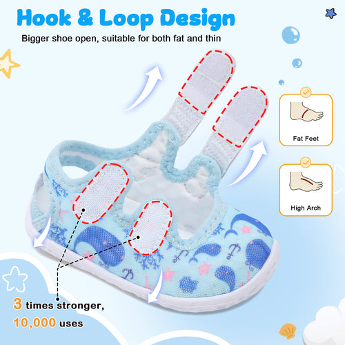 Baby Blue Dolphin Water shoe B