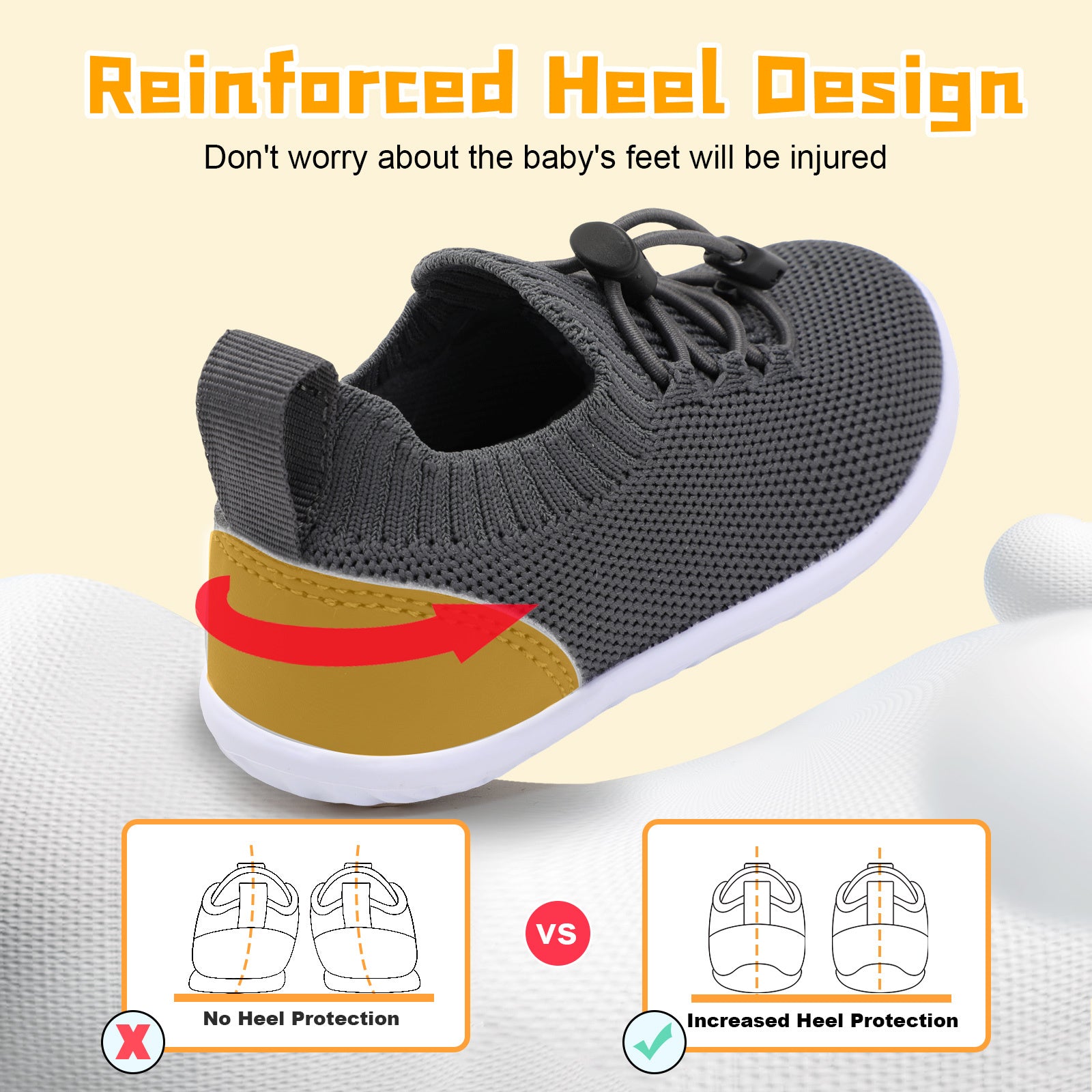 Toddler Dark Grey Running Shoes