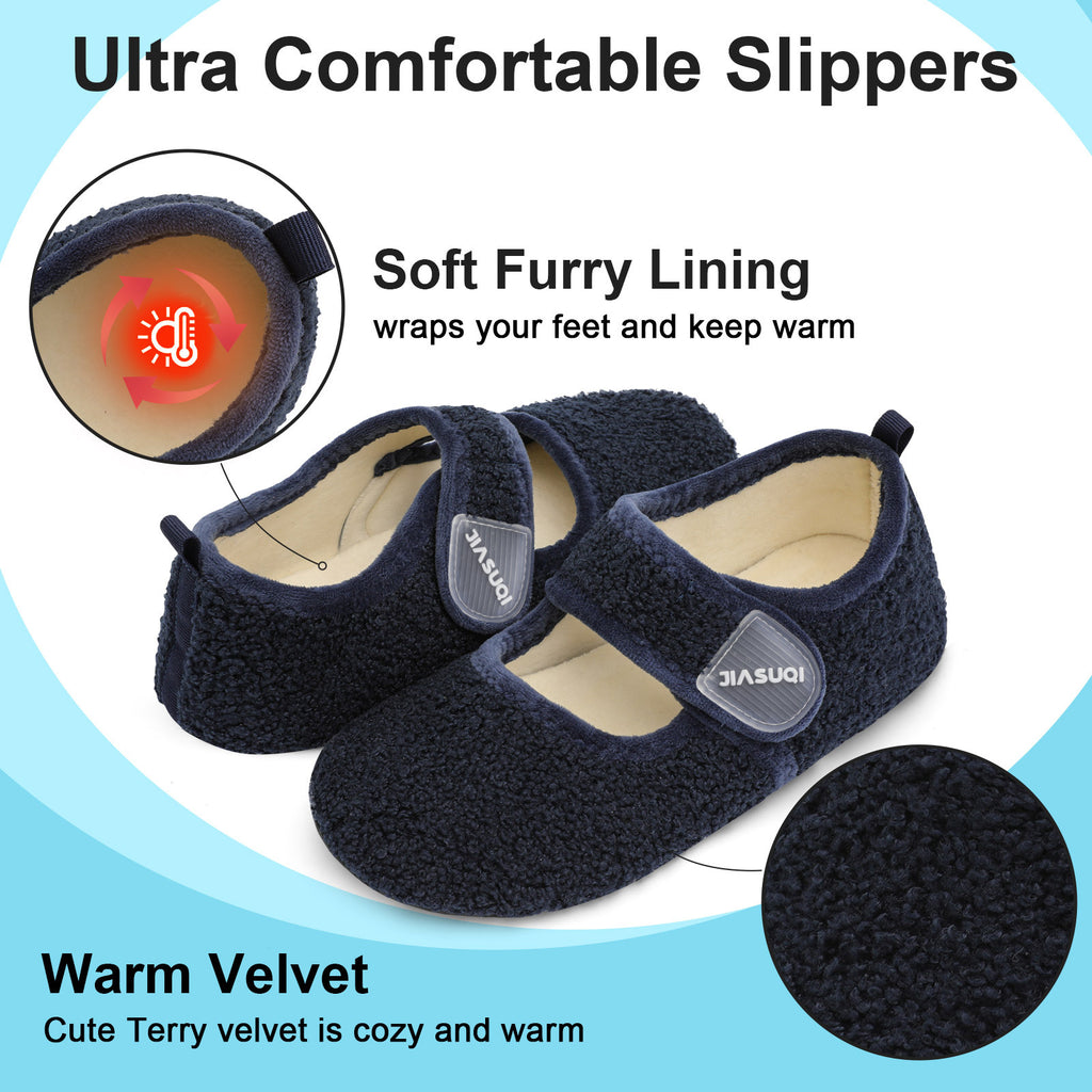 Women Navy Slipper