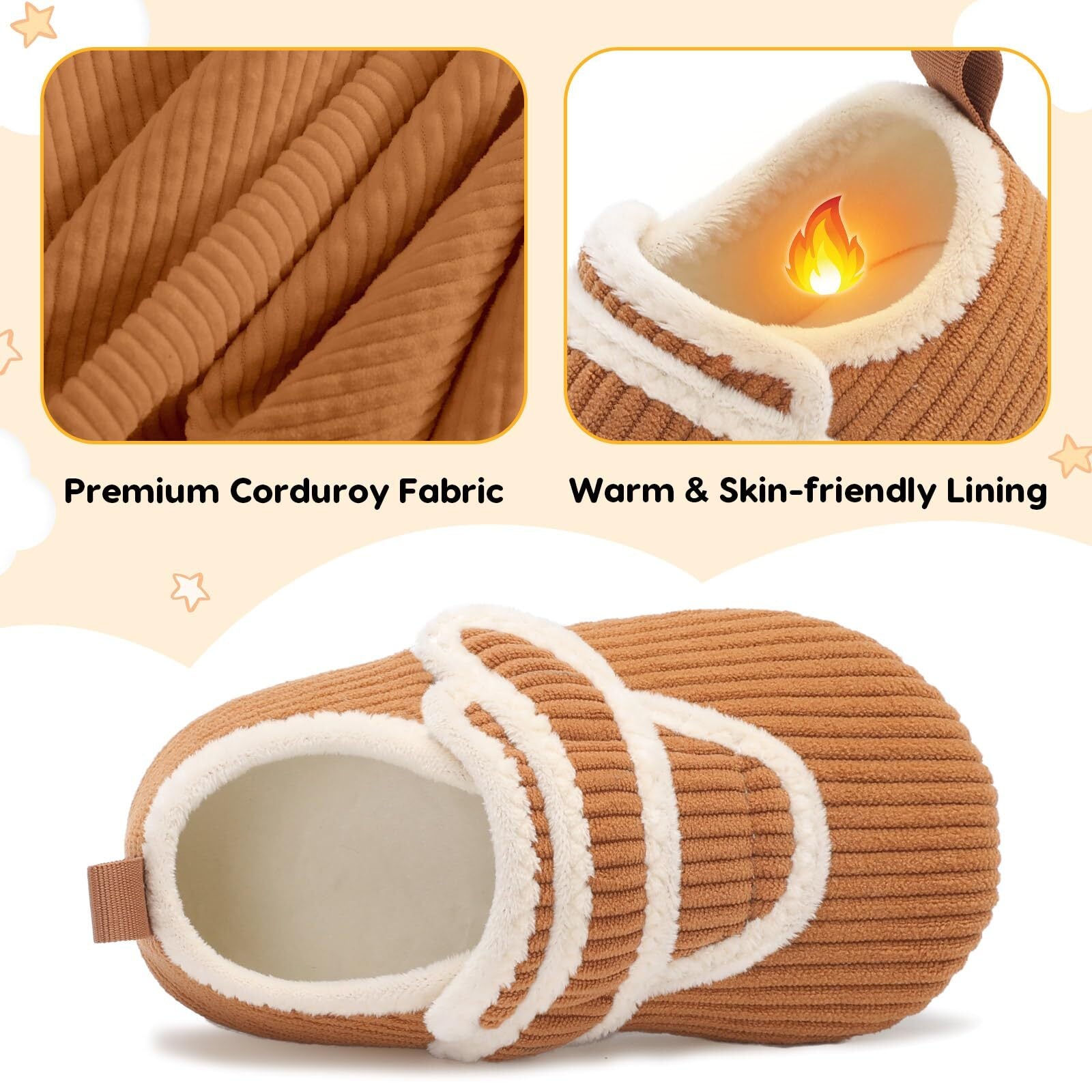 Kid Brown Slipper A