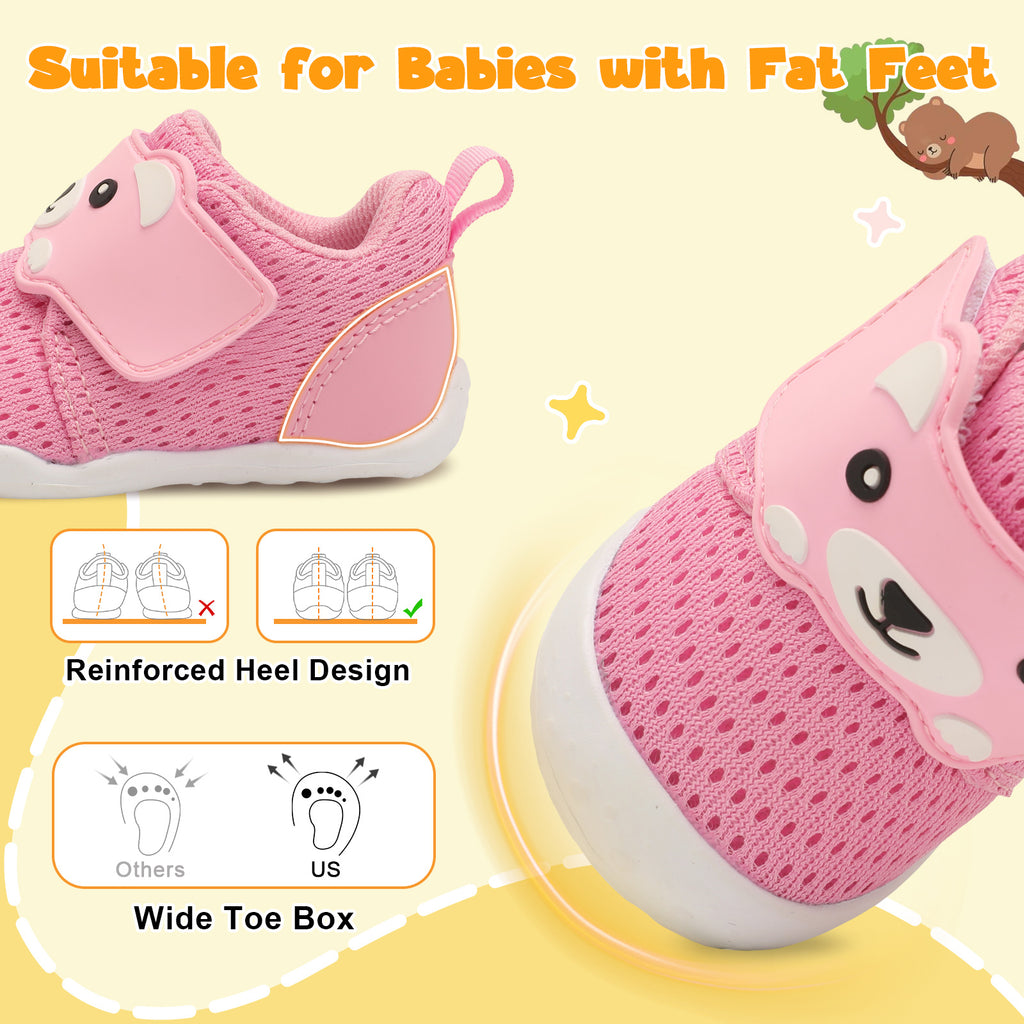 Baby Pink Running Shoes