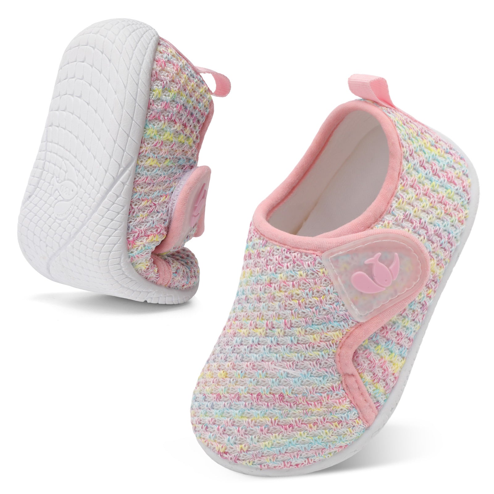 Baby Pink Colorful Walk shoe F