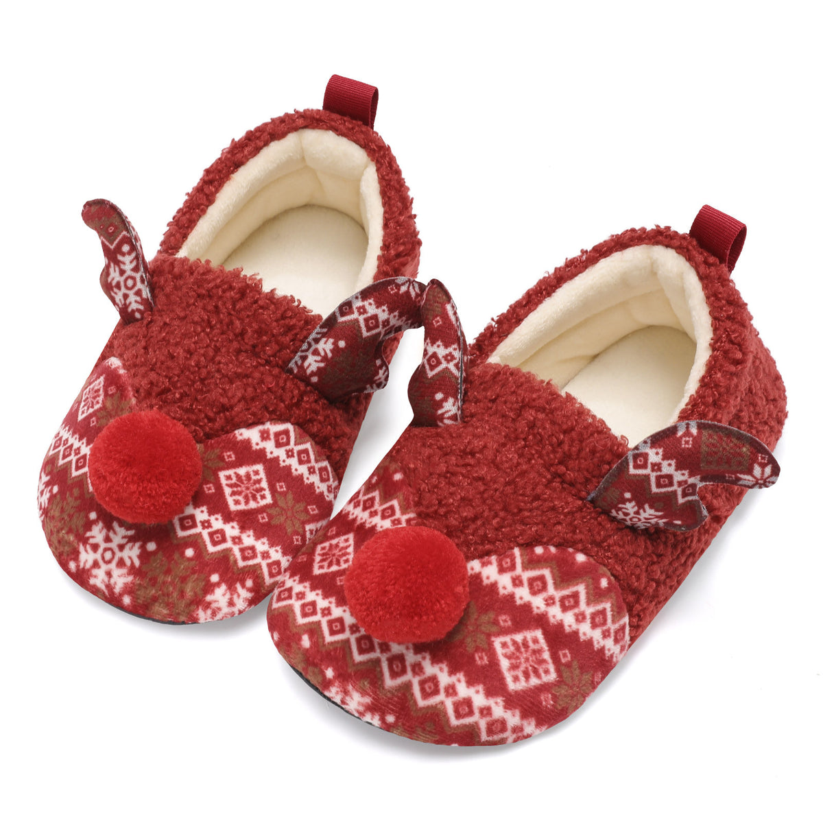 Kid Red Snow Slippers C