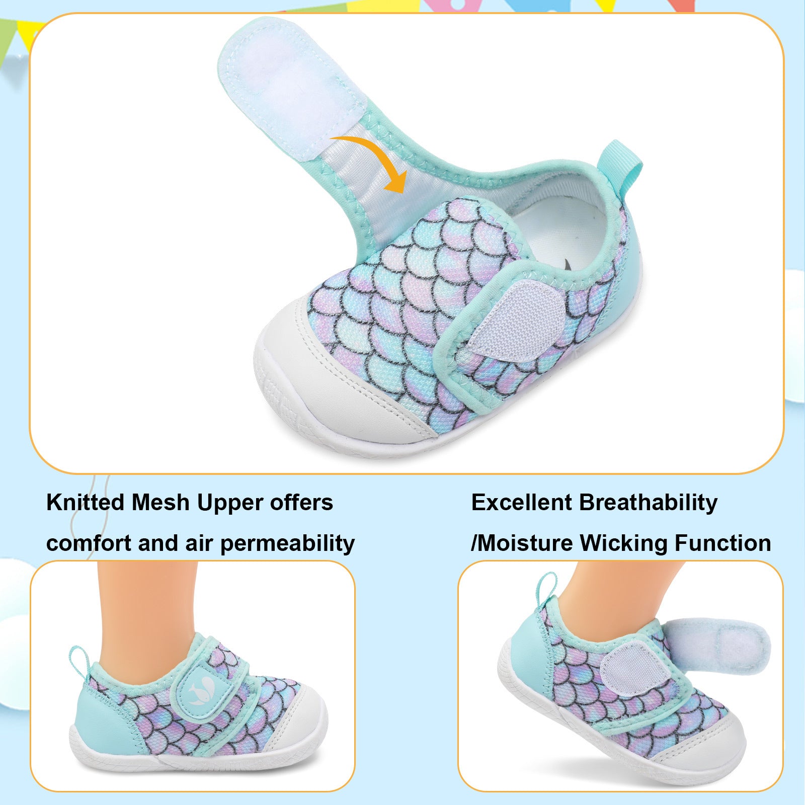 Baby FishScales Walk shoe C