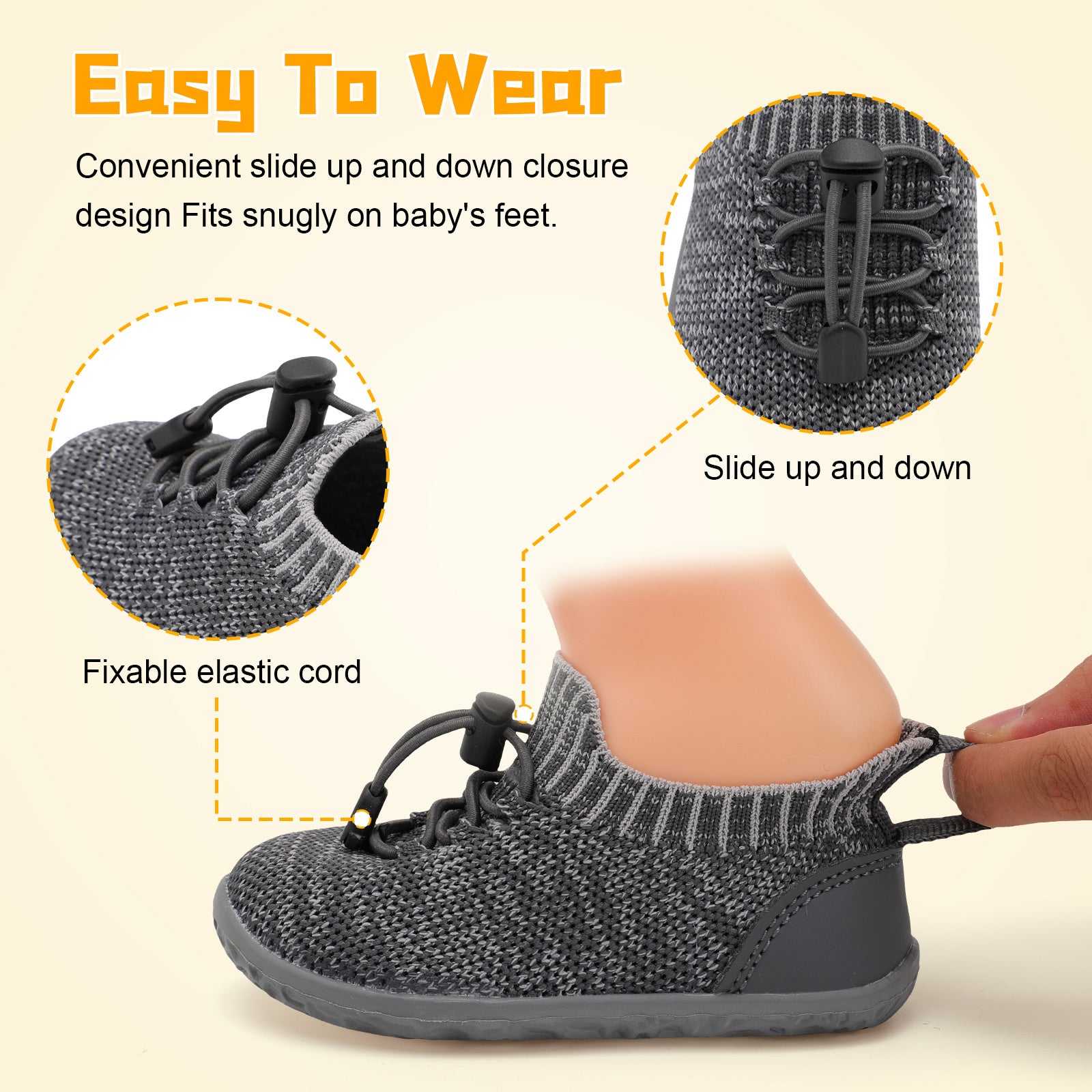 Toddler GBlack Running Shoes