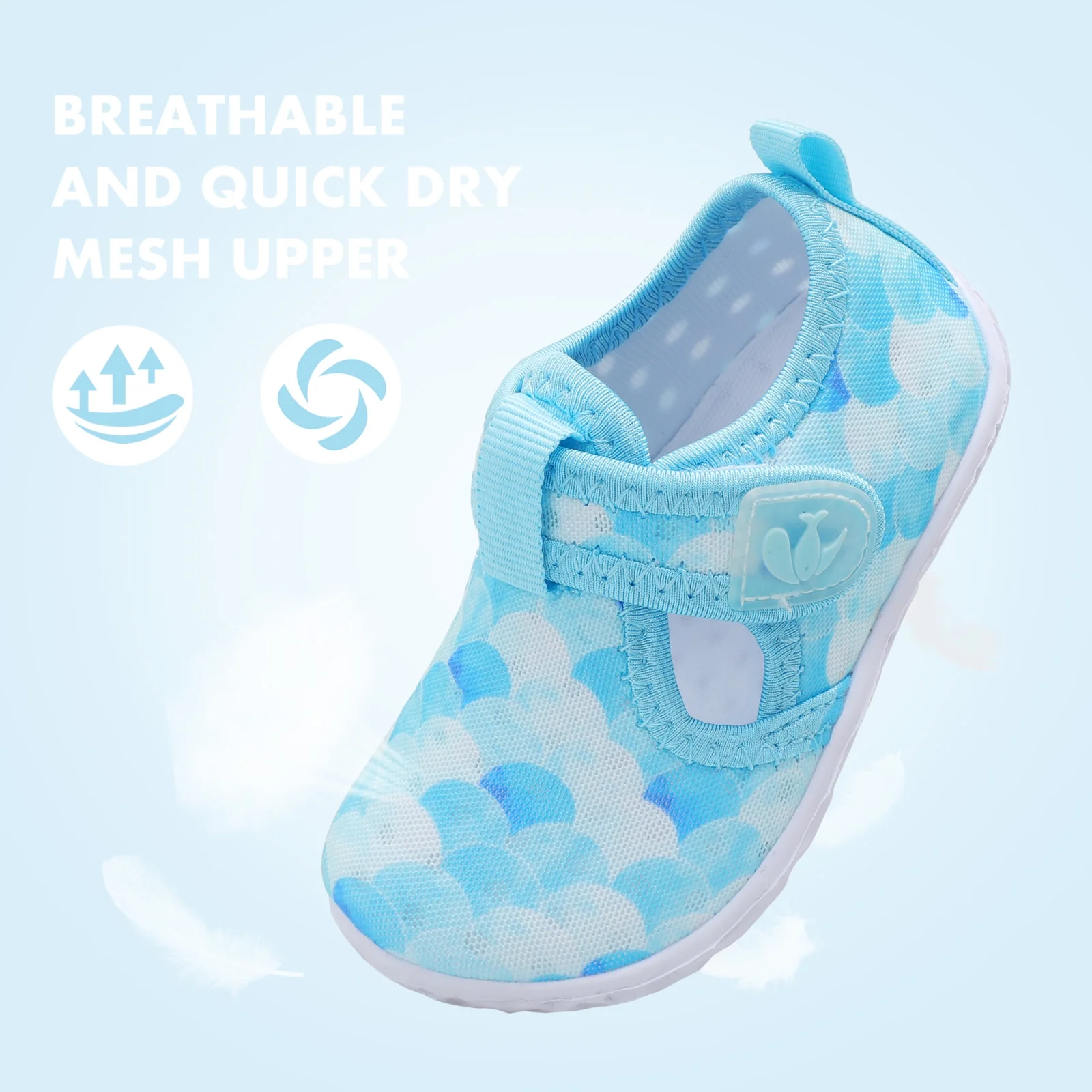 Baby Blue scales Water shoe B
