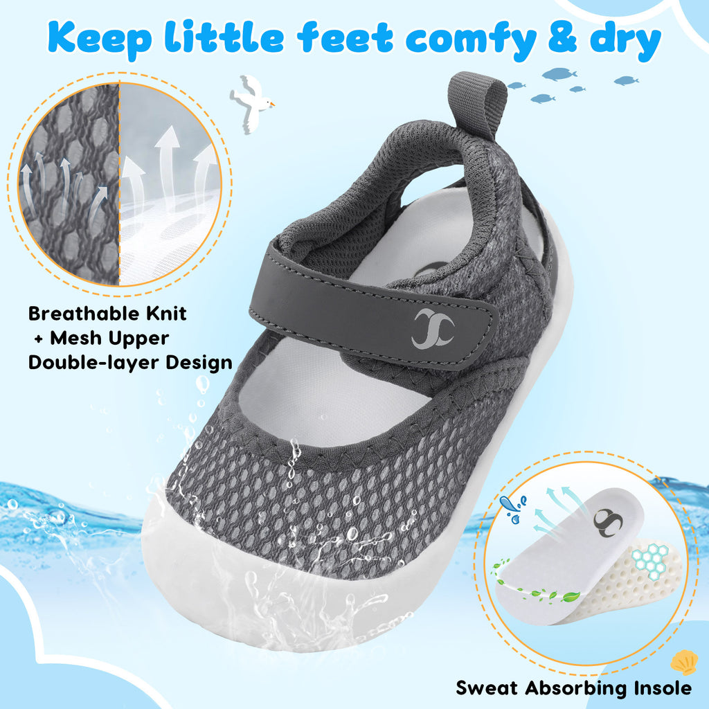 Baby Grey Water shoe A