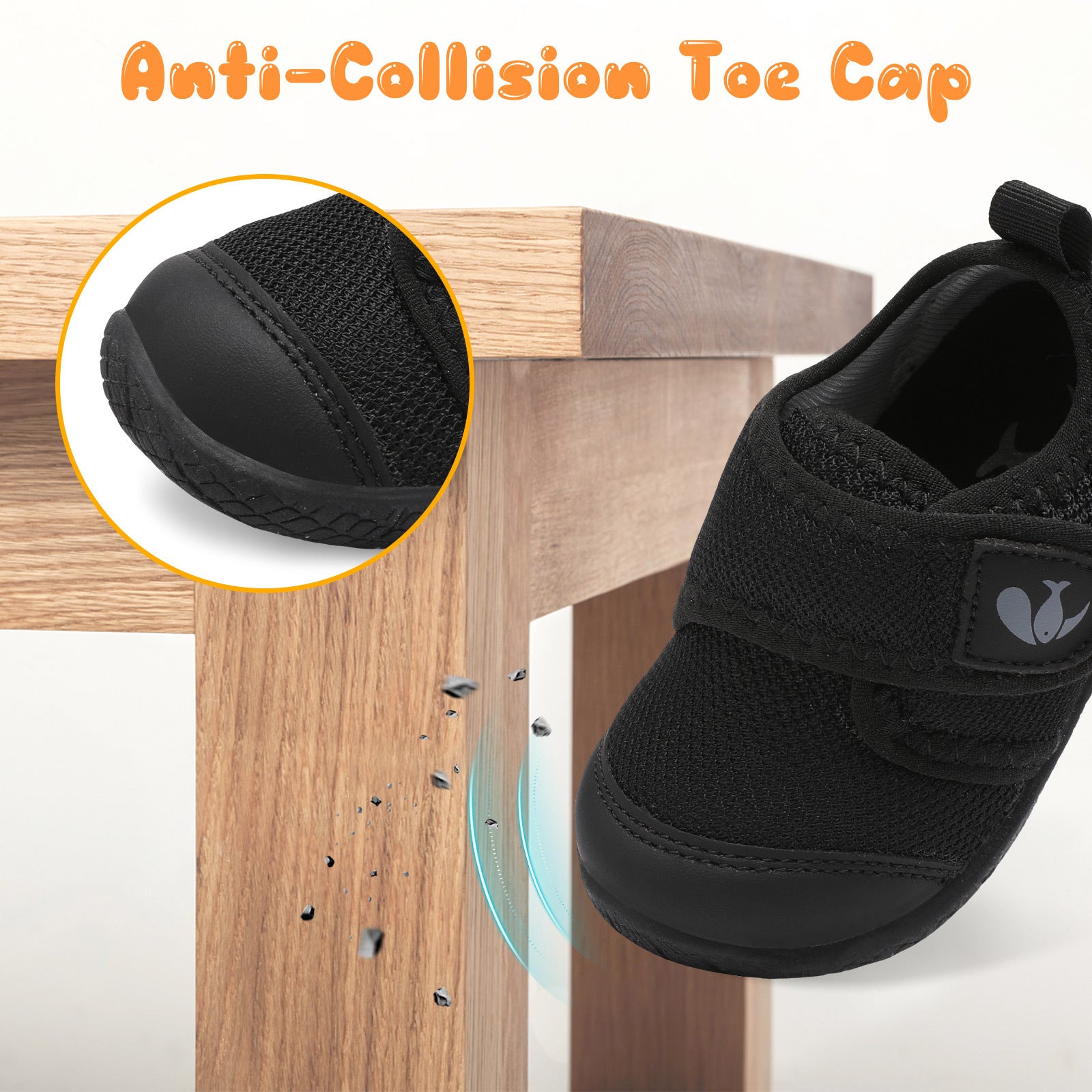 Baby Black Walk shoe D