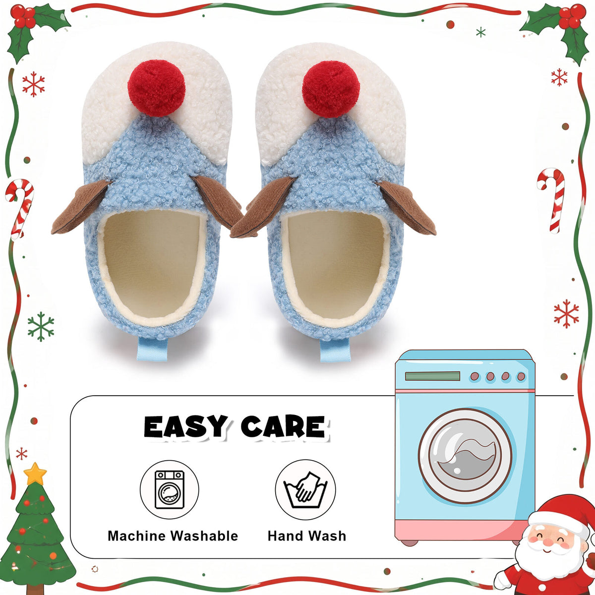 Kid Light Blue Slippers C