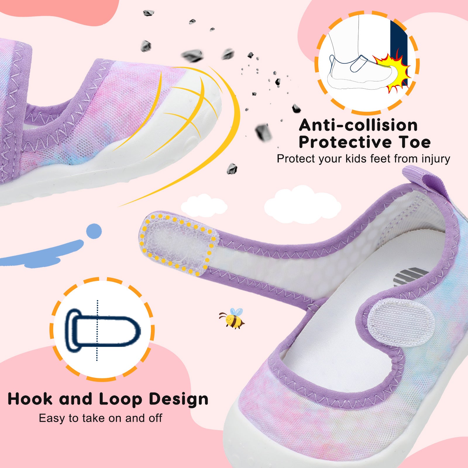 Kid Bluepink Water shoe A