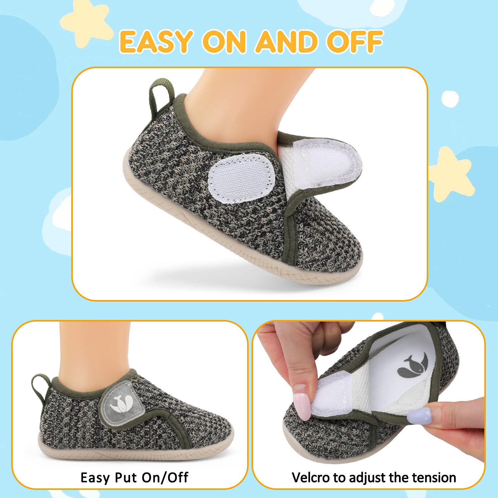 Baby Green Colorful Walk shoe F