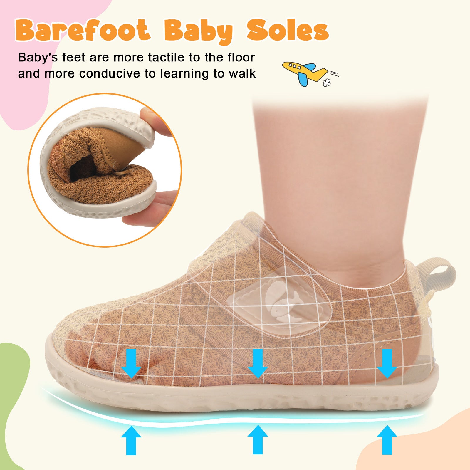 Baby Brown Walk shoe E