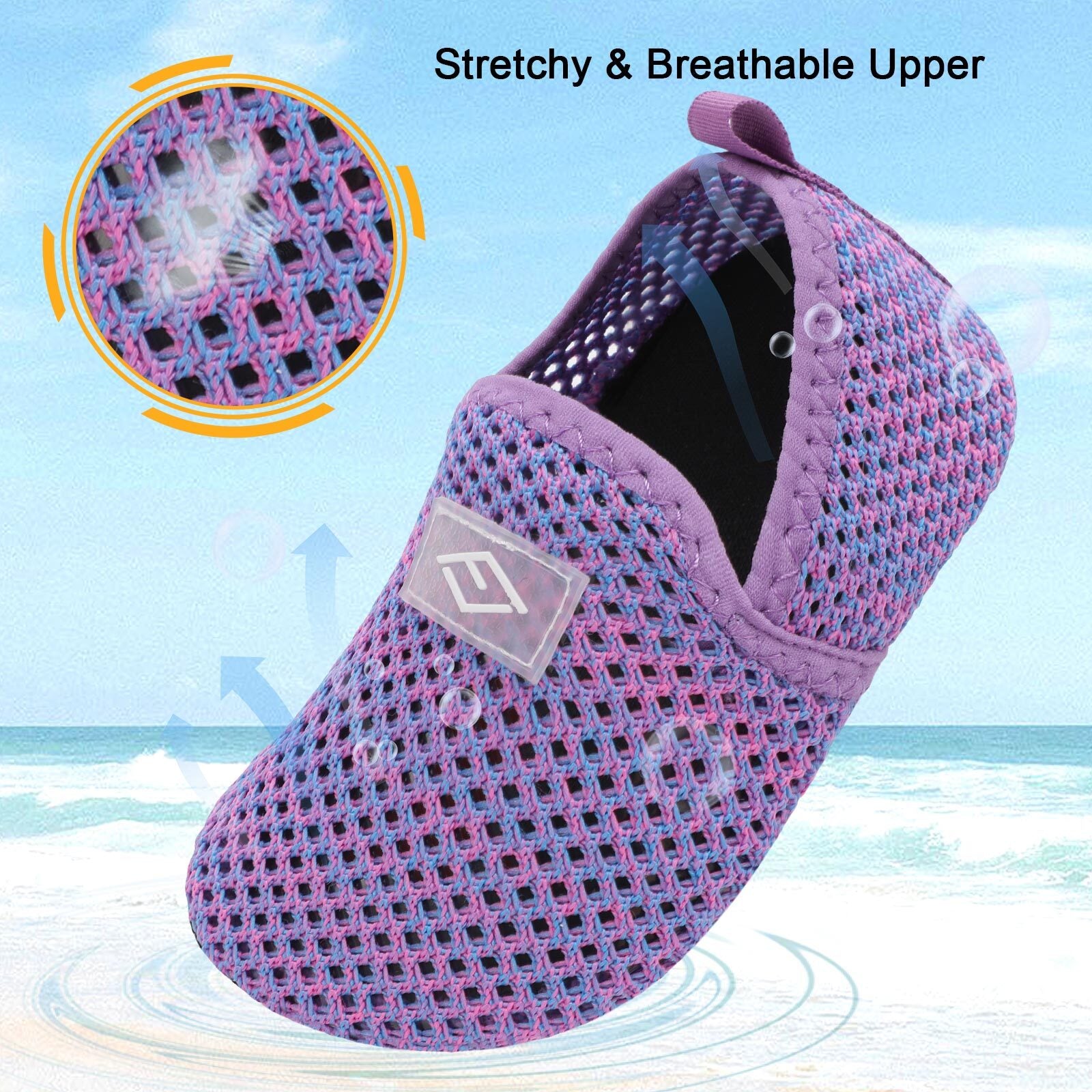 Kid MeshPurple Water shoe B