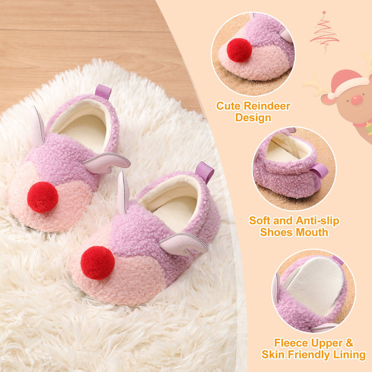 Kid Purple Slippers C