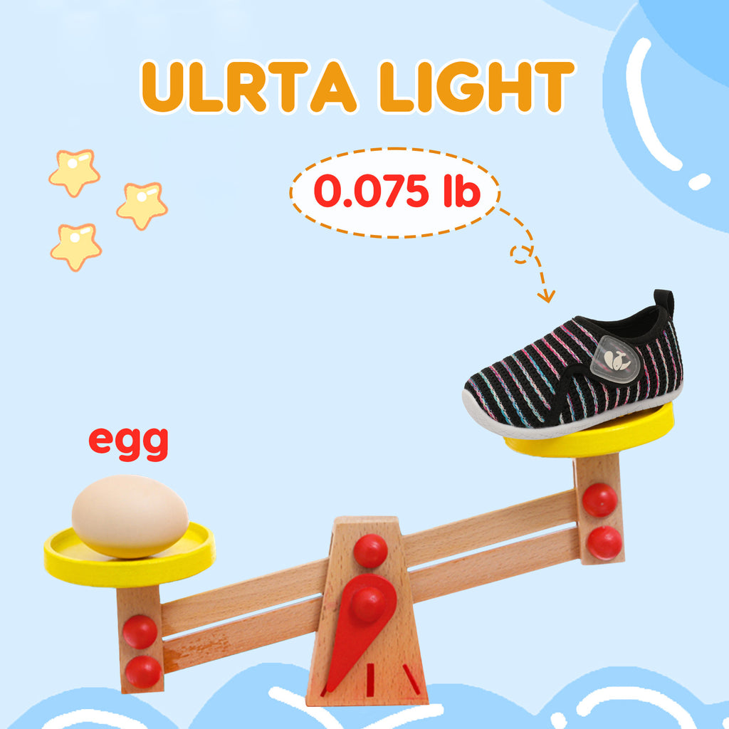 Baby BlackColorful Walk shoe F